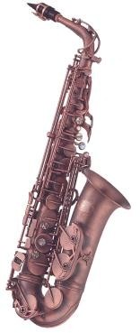 Jupiter JP-969AR Altsaxophon in Eb-Stimmung mit Hoch-FIS-Klappe, Korpus + Mechanik sandgestrahlt