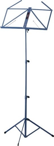 Stagg MUS-A3 BL Notenständer Metall blau inkl. Tasche