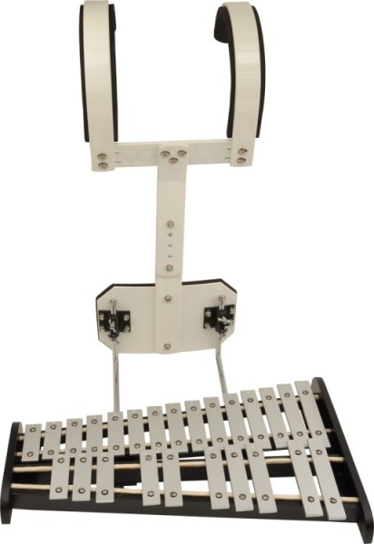 Steinbach Marching Glockenspiel mit 25 Klangplatten aus Metall chromatisch