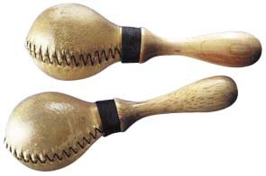 Stagg MSN-2 Maracas Naturfell Paar