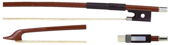 GEWA Bachbogen Psalterbogen Brasilholz Daumenleder