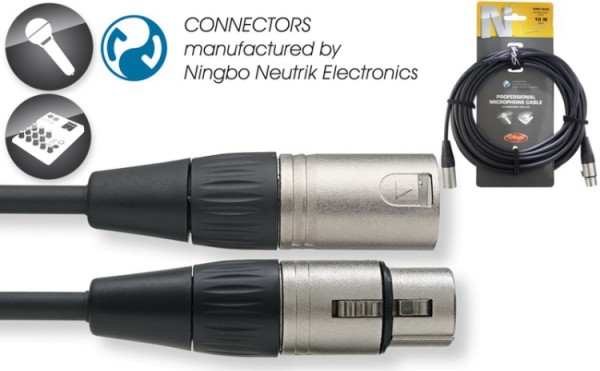 Stagg MC-10XX/NKH Neutrik Mikrofon-Kabel XLR/XLR