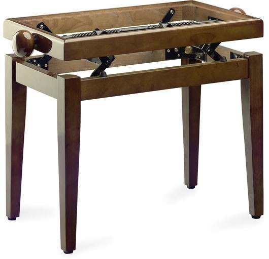 Stagg PB40 WN LIGHT P Klavierbank in Nuss dunkel matt, Modell PB 40