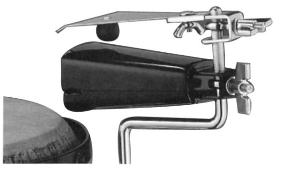 Stagg PRCB-S-SP Kuhglocken Slapper mit Klemm-Vorrichtung