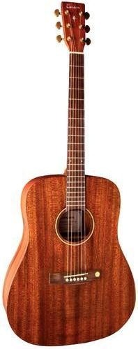 Tenson 4/4 Westerngitarre Dreadnought in mahagoni mit Mahagonidecke D15 ABVERKAUF