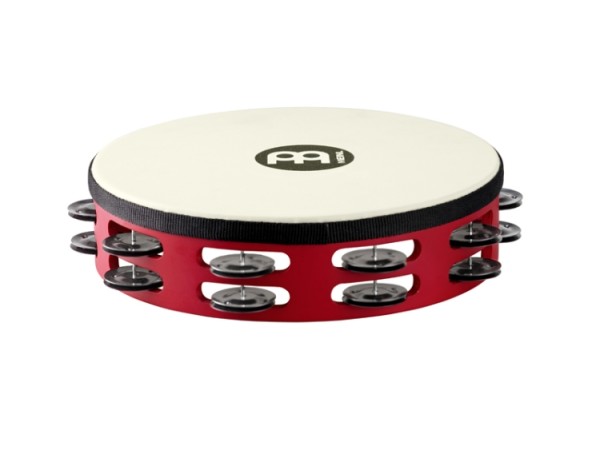 MEINL 10" Tambourin 2-reihig mit True Feel Kunststofffell- Ausverkauf