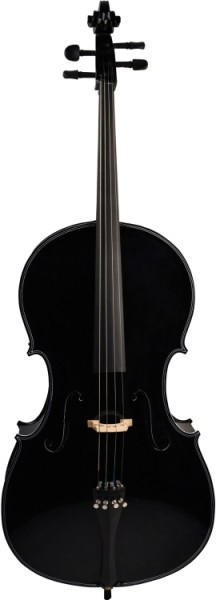 Steinbach 4/4 Cello im Set Hartholzgarnitur handgearbeitet schwarz