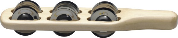 Stagg JSK-6/WD Kunststoff Jingle Stick mit 6 Schellen