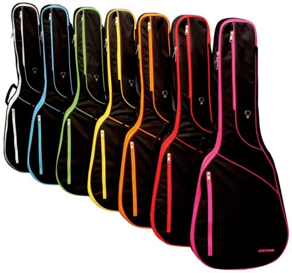 Gewa 1/2 Gitarrentasche für Konzertgitarre in orange IP-G Serie