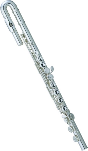 Pearl Querflöte 505EU mit gebogenem Kopfstück