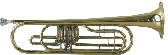 Steinbach Basstrompete Bb Stimmung in Lederkoffer STRB-100