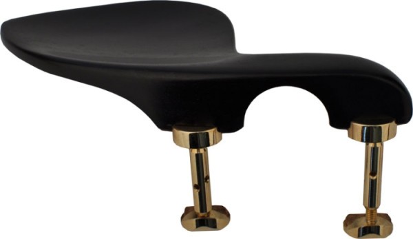 Petz Kinnhalter Modell Guarneri 4/4 Geige/Violine goldfarbene Hill Schrauben Ebenholz