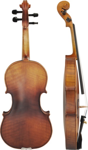 Weiß Geige Violine Kindergeige Schülergeige Geigenset 3/4 Anfängergeige 10-11 J 