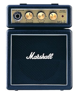 Marshall Verstärker MS-2 Microbe Combo im Miniformat in schwarz ABVERKAUF