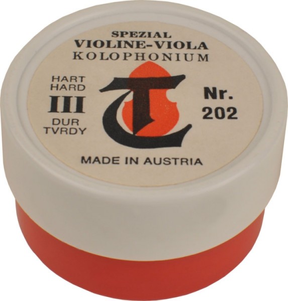 Thomastik 202 III Spezial Kolophonium für Violine Rundfassung Hart