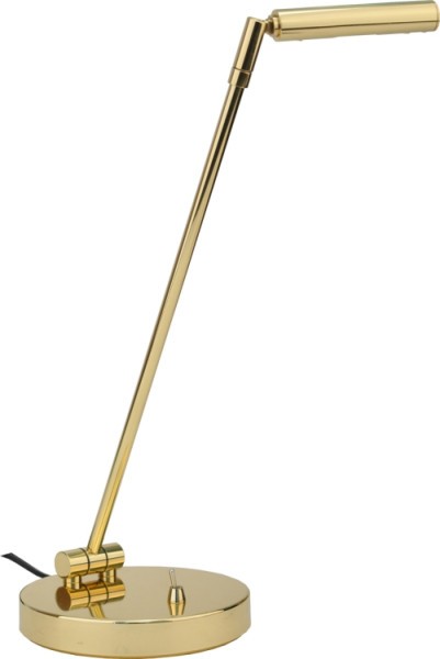 Jahn LED- Klavierlampe Staccato in Messing poliert