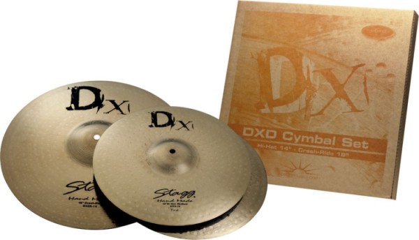 Stagg DXD SET Messingbeckensatz