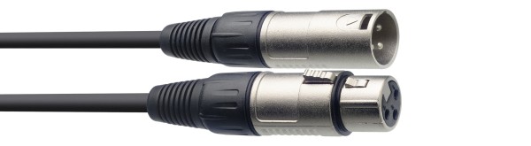 S Serie, standard Mikrofon-Kabel XLRf / XLRm
