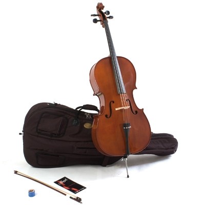 MENZEL 3/4 Cello CL201 im Set Hartholzgarnitur massive Fichtendecke AUSSTELLUNGSSTÜCK