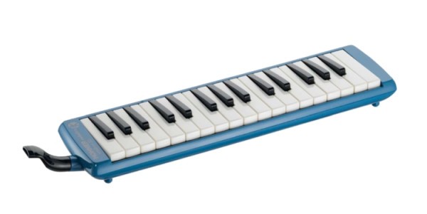Hohner Student Melodica 32 Tasten blau inkl. Anblasschlauch ABVERKAUF