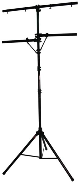 Stagg LIS-A2042BK 2-fach Licht-Stativ Schwergewicht