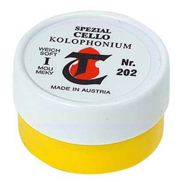 Thomastik 202 Spezial Kolophonium für Cello Rundfassung weich