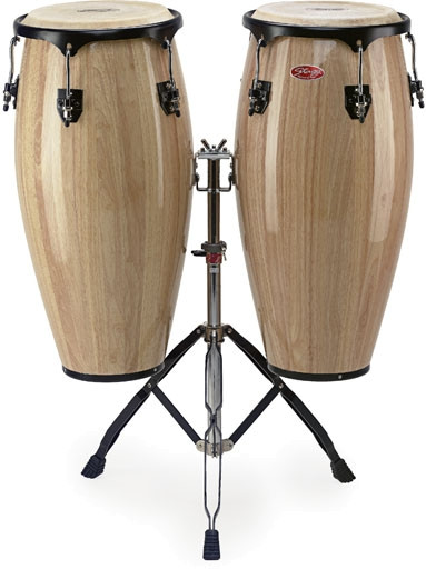 Stagg CWML-N-DA 11 Zoll +11.3/4, Congasetes + verstellbar Doppelstativ