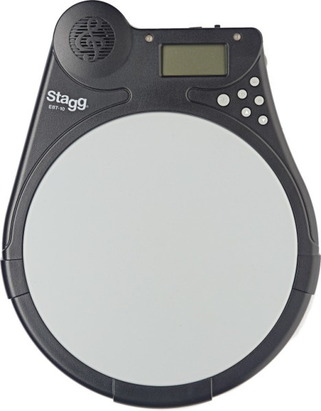 Beat Tutor, elektronisches Drum-Pad zum Üben - hochwertiges 7.5" Silikon-Pa