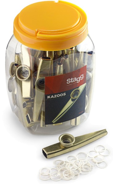 Stagg KAZOO-30 Kazoo aus Metall goldfarben