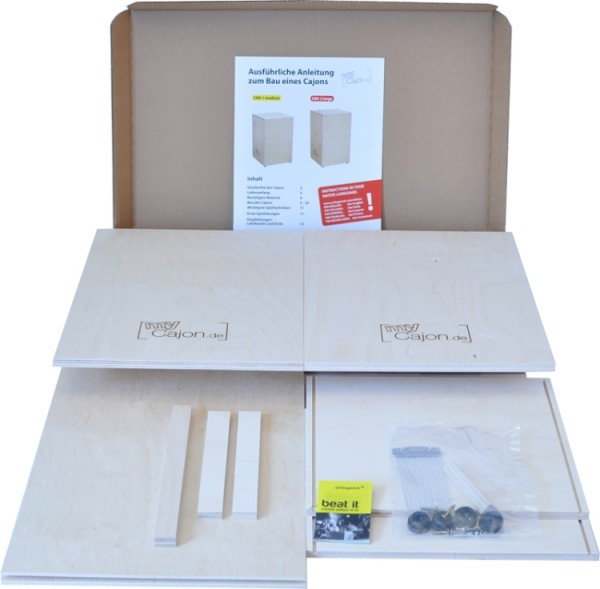Schlagwerk MyCajon Bausatz medium CBA 1 Made in Germany