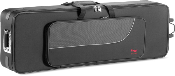 Terylene Softcase für Keyboards, mit Rollen und ausziehbarem Griff