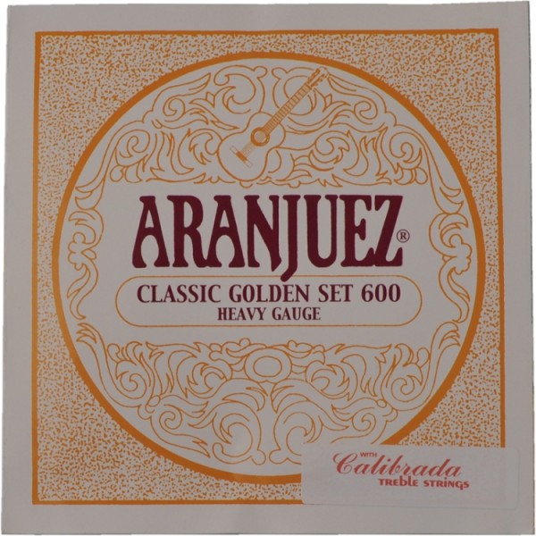 Aranjuez A600 Classic Gold Konzertgitarrensaiten High Tension Satz