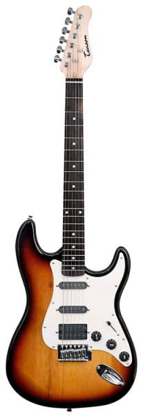 Tenson 4/4 E-Gitarre California FAT-ST Special in sunburst