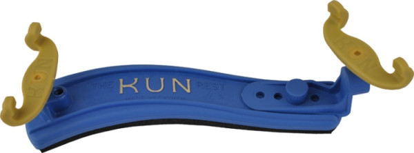 Kun Schulterstütze Mini 1/8 - 1/4 Kunststoff verstellbar blau