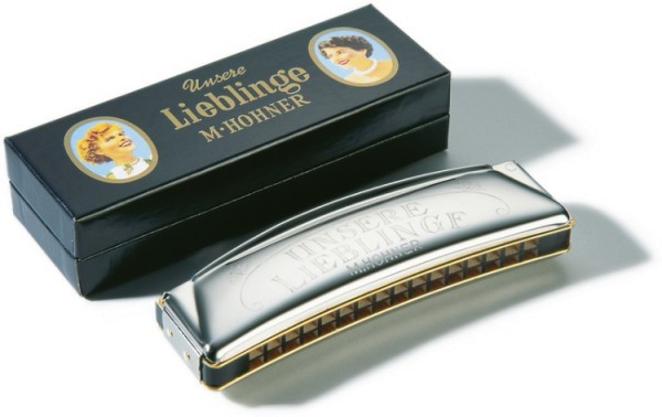Hohner Mundharmonika Unsere Lieblinge 32 C-Dur mit Wiener Oktav Stimmung