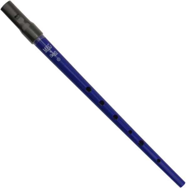 Clarke Pennywhistle in C-Stimmung Tin Whistle The MEG by Clarke blau ABVERKAUF