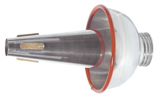 Gewa Dämpfer für Posaune Hush-Cup Alu Posaunendämpfer Effekt-Dämpfer Übungsdämpfer