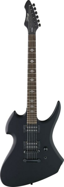 Stagg H400-GBK Heavy H E-Gitarre in Gothicblack