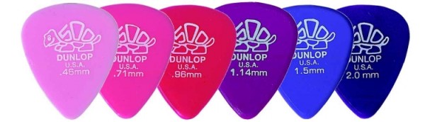 Dunlop Plektrum Delrin 500 Standard Serie 41R