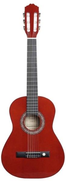 GEWApure 4/4 Konzertgitarre Almeria in transparent-rot getönt mit Fichtendecke