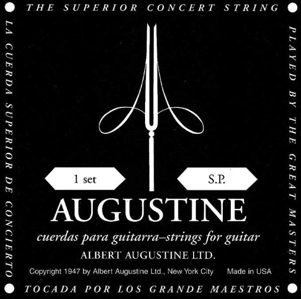 Augustine Saiten für Klassikgitarre black