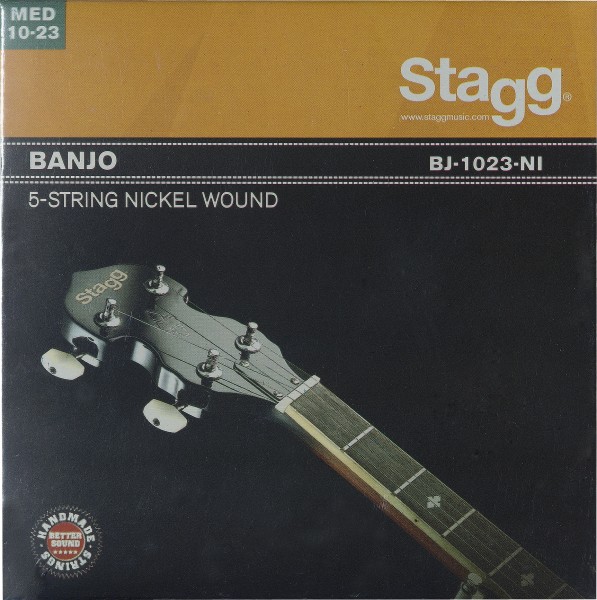 Vernickelter Saitensatz für 5-saitiges Banjo