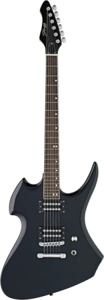 Stagg H400-BK Heavy H E-Gitarre in schwarz