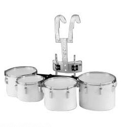 Stagg MT1864 Marching Tom Quad 10 Zoll /12 Zoll /13 Zoll /14 Zoll + MK1870 Marching Tragegestell