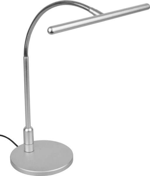 Steinbach LED Digitalpianolampe Platin mit Flexarm Made in Germany