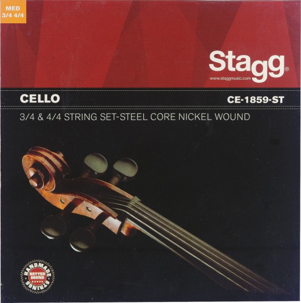 Cellosaiten für 3/4 und 4/4 Cello mittel