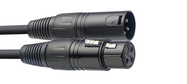 DMX-Kabel, XLR/XLR (m/f), 50 cm
