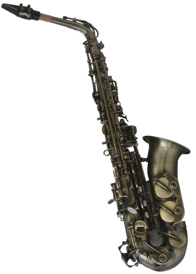 Alt-Saxophon Roy Benson Modell AS-202G Antique lackiert