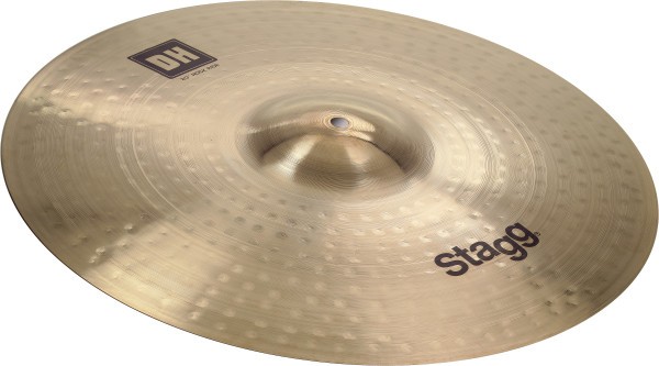 Stagg DH-RR20B 20 Zoll Brilliant rock Ride - Doppelt gehämmert