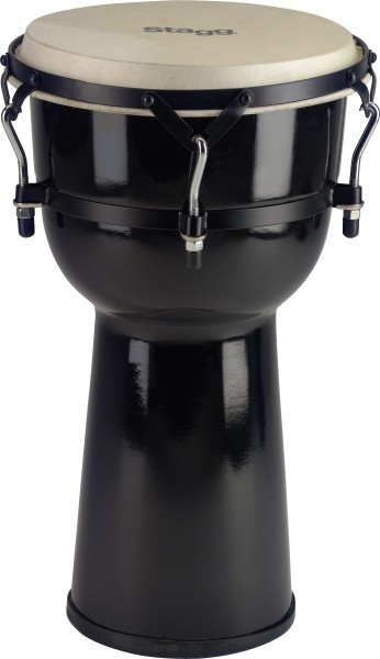 Stagg DPY-10-BK 10 Zoll Fiberglas Djembe